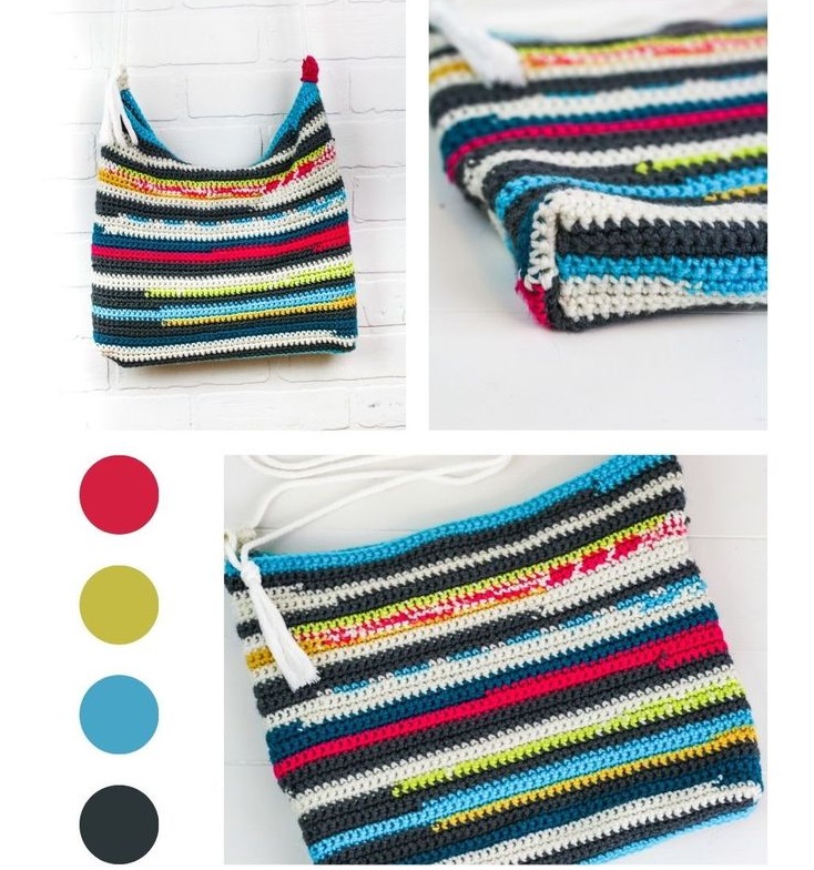 Crochê com Degradê de Cores: Misture Fios com Criatividade. 3 Exemplo de color Crochê com degradê de cores. A técnica de mistura de fios no crochê para criar degradê. Amostra de crochê color fade com tons pastéis