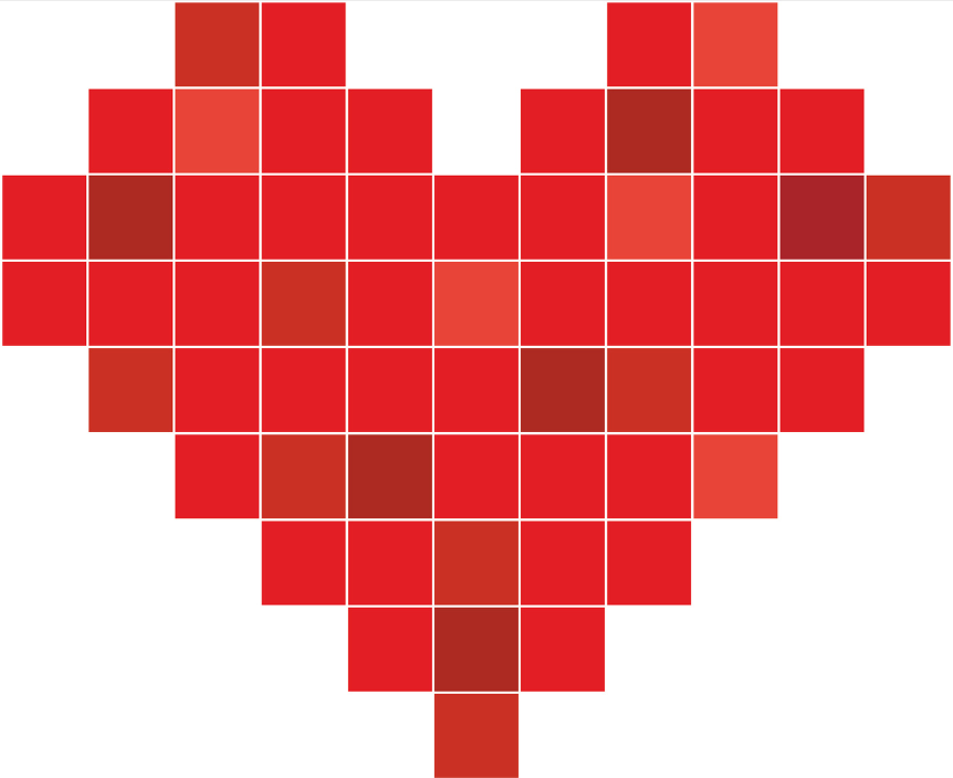 Grades de Pixel para Crochê