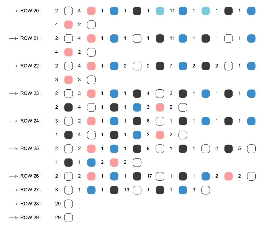 STITCH Pixel Grid Pattern for Crochet, Knitting, and Cross Stitch 5 2