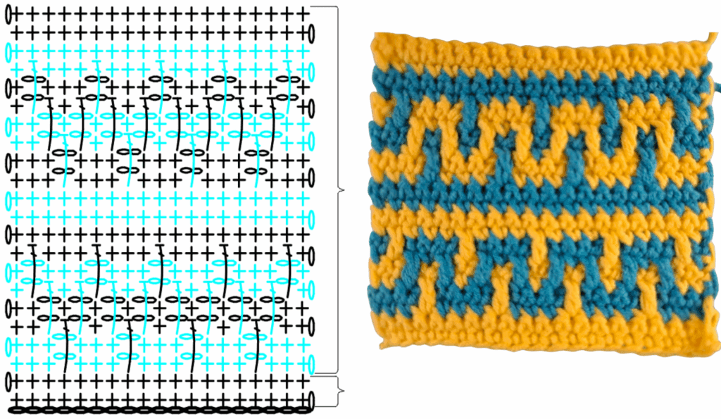 Crochê Mosaico Clássico: Guia Completo com Gráfico e Passo a Passo 11 23