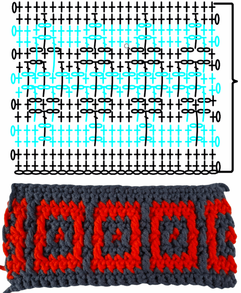 Crochê Mosaico Clássico: Guia Completo com Gráfico e Passo a Passo 12 26