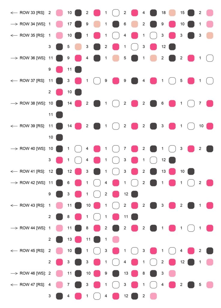 MINNIE MOUSE Pixel Grid Pattern for Crochet, Knitting, and Cross Stitch 6 56x60 Minnie Pixel Chart Pattern page 0004
