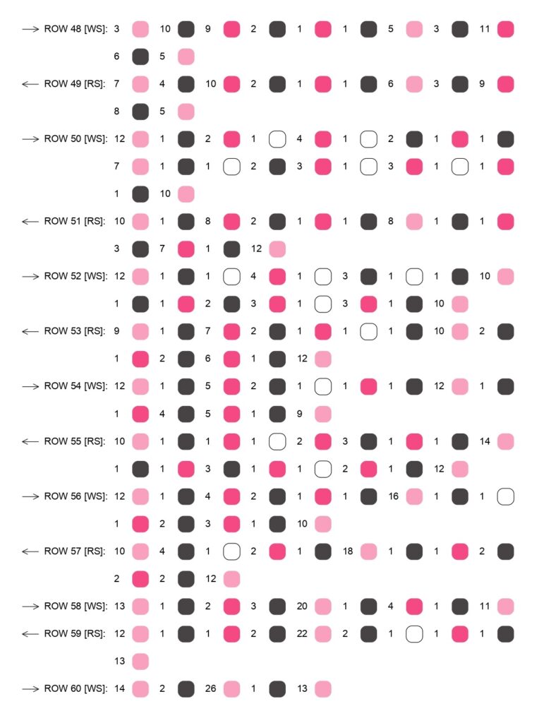 MINNIE MOUSE Pixel Grid Pattern for Crochet, Knitting, and Cross Stitch 7 56x60 Minnie Pixel Chart Pattern page 0005