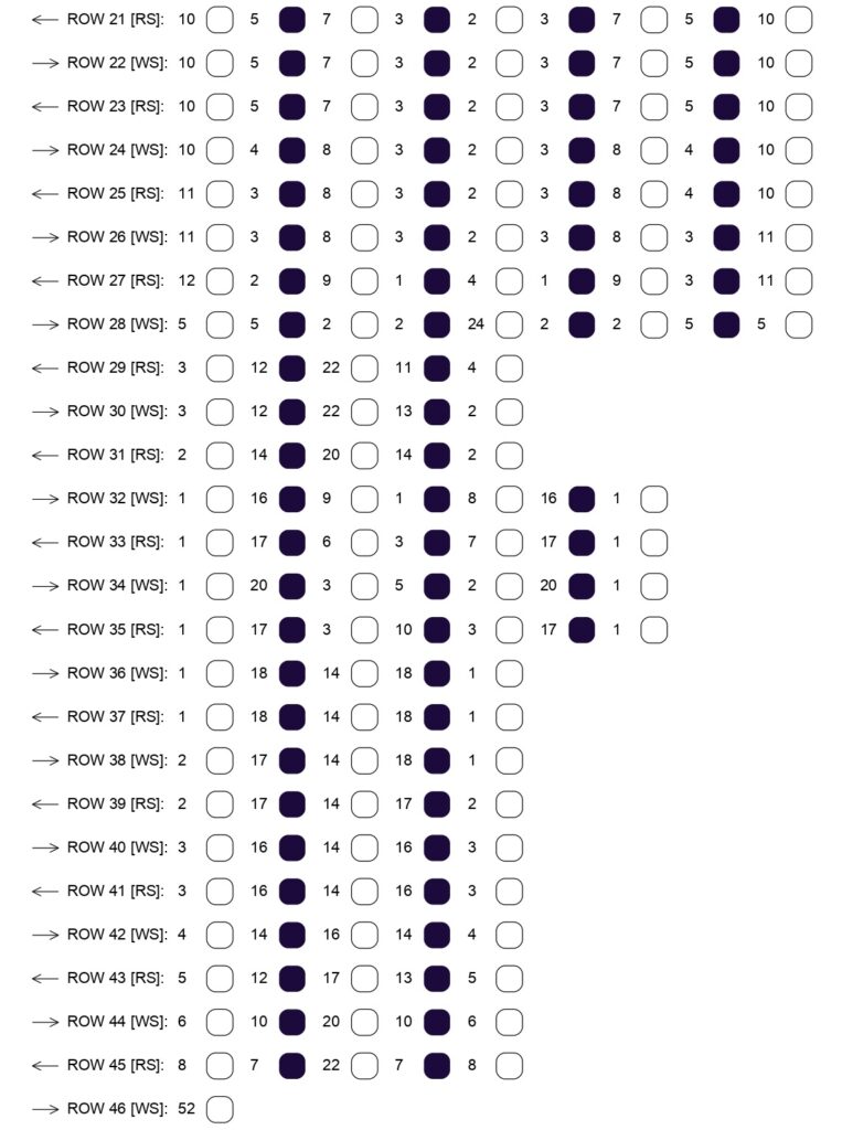 MICKEY MOUSE Pixel Grid Pattern for Crochet, Knitting, and Cross Stitch 5 Mickey 003 page 0003