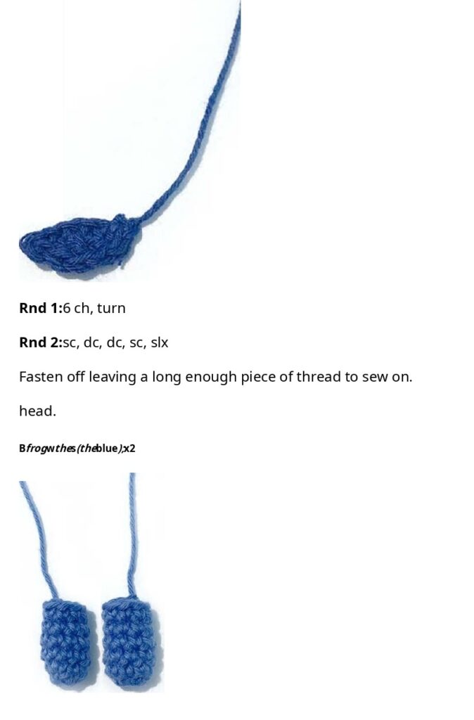 Nose Stitch Amigurumi pattern