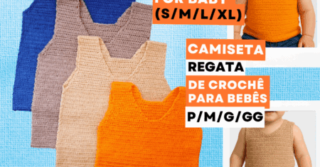 Regata de Crochê para Bebê (0 a 18 Meses): Passo a Passo Fácil